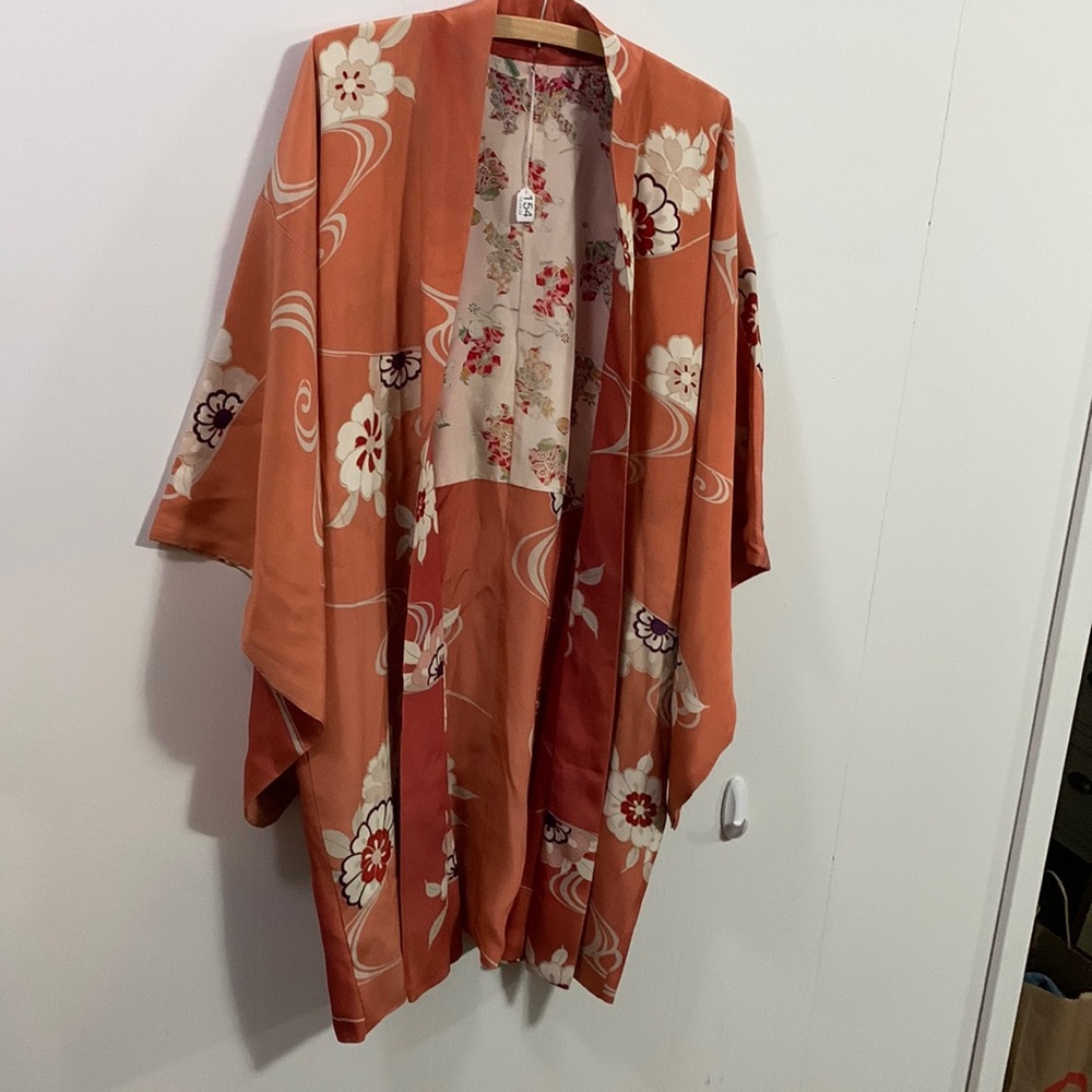 Authentic Vintage Japanese Robe -some fading on top, adding measurements